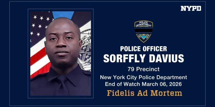 New York City says police officer died in Kuwait during Operation Epic Fury