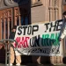 Dozens protest against war with Iran in New Haven