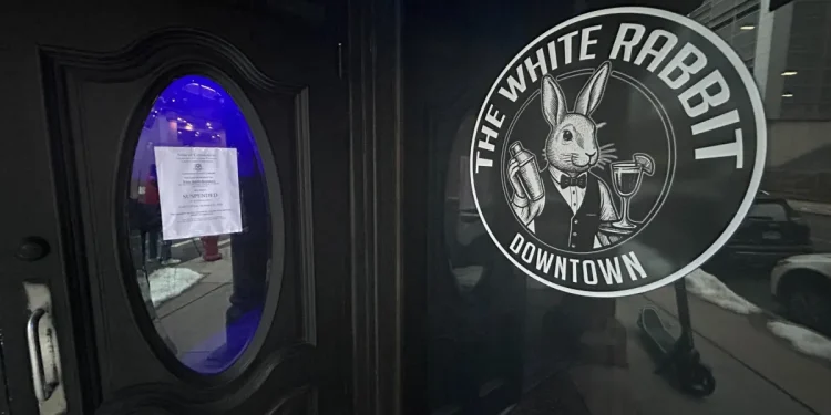 Hartford bar The White Rabbit Downtown has liquor permit suspended following investigation