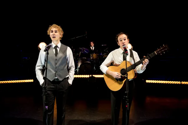 The touring theatrical concert piece "The Simon & Garfunkel Story" has two stops in Connecticut this week, March 10 at the Warner Theatre and March 11 at the Stamford Palace. (Timothy Norris)