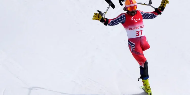 CT Paralympian wins silver in Super G