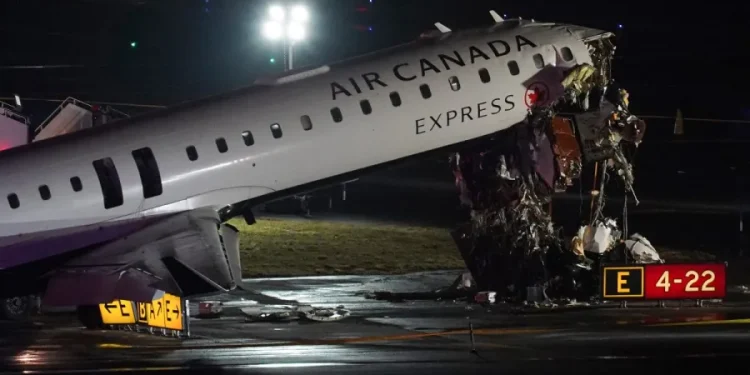 Pilot, copilot killed in collision between jet and fire truck at New York's LaGuardia Airport