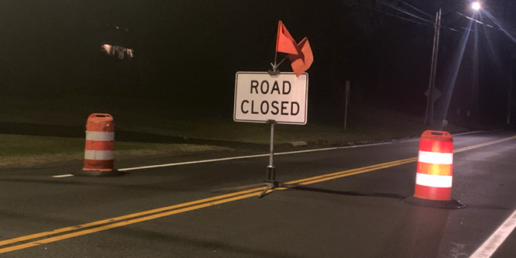 Road closures after strong winds, rain hit  Connecticut