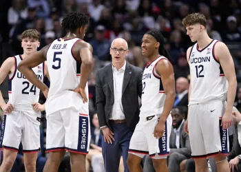 Hurley calls for more physicality from UConn men: ‘I don’t think we foul enough’