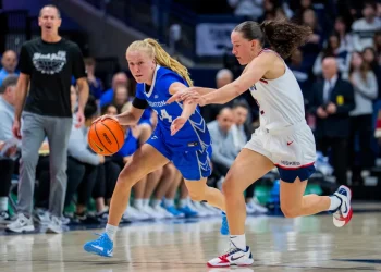 No. 5 Creighton upsets No. 4 Marquette, advances to face UConn women in Big East semifinals
