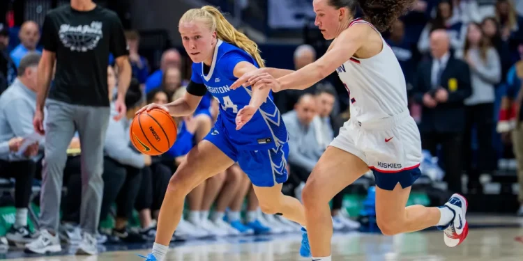 No. 5 Creighton upsets No. 4 Marquette, advances to face UConn women in Big East semifinals