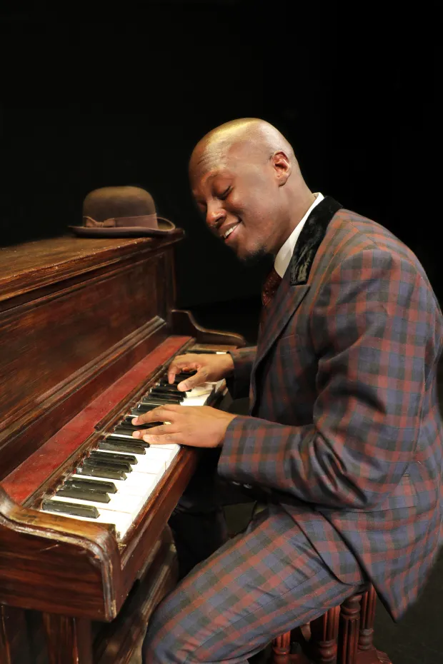Michael Wordly, who played Coalhouse Walker Jr. in "Ragtime" at the Goodspeed Opera House in 2025, had wanted to play that role since he was a child. The show's director, Christopher Betts, had worked with Wordly before and knew of his passion. (Diane Sobolewski)