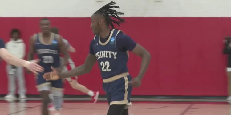 Trinity blows out Wesleyan for NESCAC men's basketball title