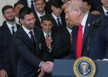 Lionel Messi and Inter Miami feted by President Donald Trump at the White House for MLS Cup title