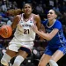 UConn women's basketball team practices ahead of NCAA tournament