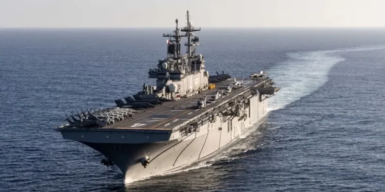 Thousands of additional Marines deployed as more warships head to Middle East