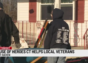 Volunteers help repair Vietnam Veteran's home in East Haven