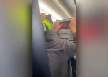 Passengers describe chaotic scene aboard diverted American Airlines flight