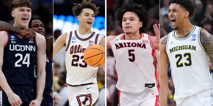 Men's March Madness Final Four: Here are the matchups, schedule, more