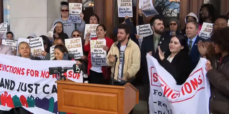 Expanded ‘Just Cause' eviction bill gets support from Gov. Lamont