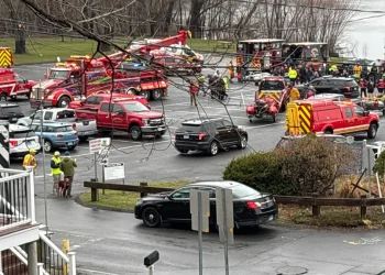 Emergency crews respond after vehicle went into Connecticut River in Rocky Hill