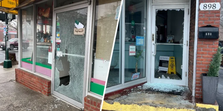 Man smashes windows at New Haven businesses with ax: Police