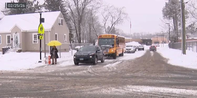 How the decision to cancel school or not is made during winter storms