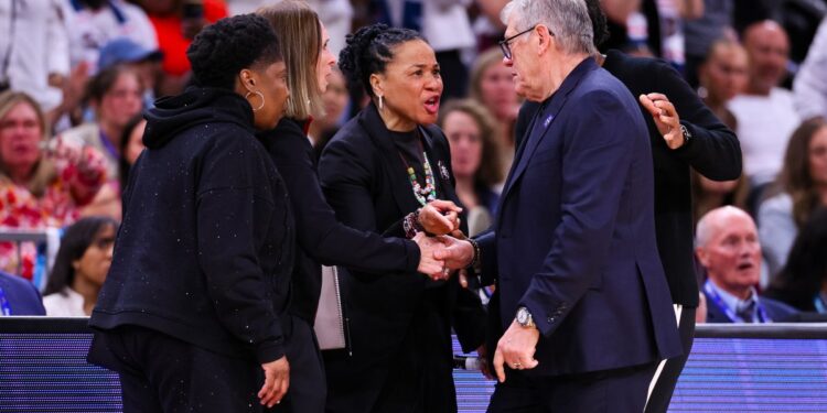 South Carolina's Staley says it is time to move past Final Four skirmish with UConn's Auriemma