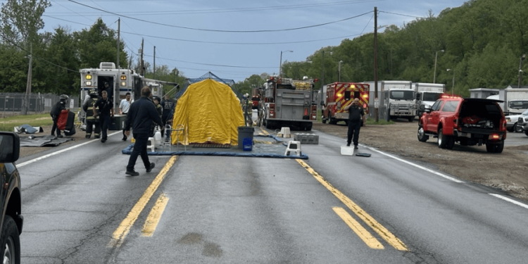 2 dead, several require treatment after 'violent reaction of chemicals' in West Virginia