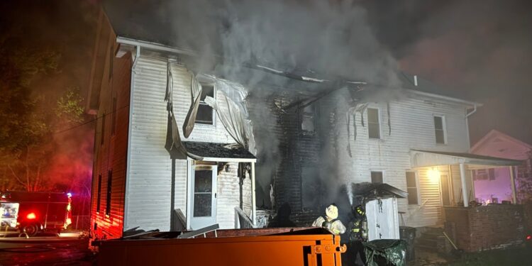 Multiple firefighters treated for exertion at Taftville fire