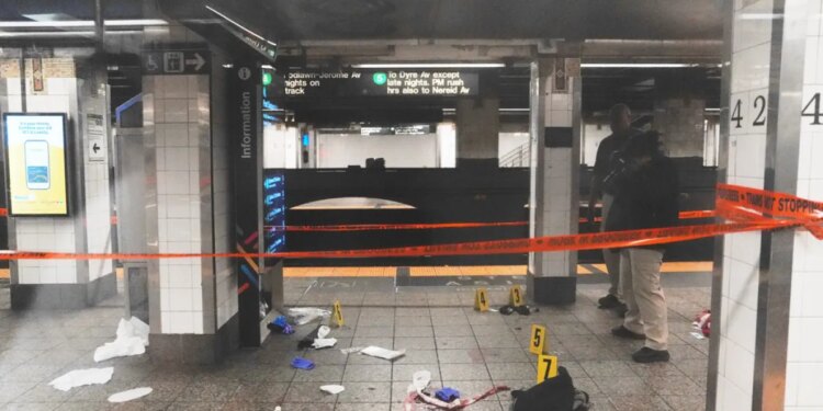 Stabbings on New York subway leaves 3 hurt as officers shoot and kill knife-wielding man