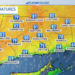 Warmer temperatures and tracking thunderstorms for Tuesday