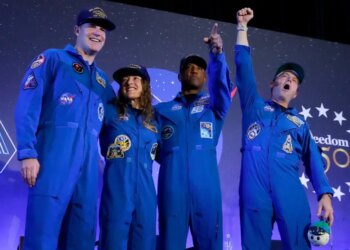 Artemis II crew holds news conference after historic moon flyby
