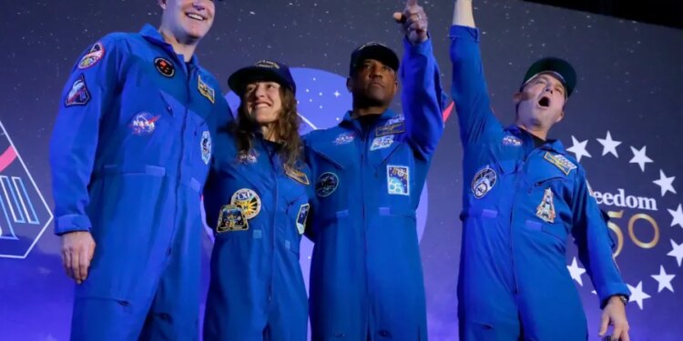 Artemis II crew holds news conference after historic moon flyby