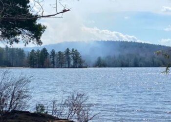Burr Pond State Park in Torrington closed due to brush fire