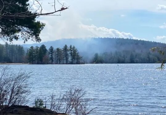 Burr Pond State Park in Torrington closed due to brush fire