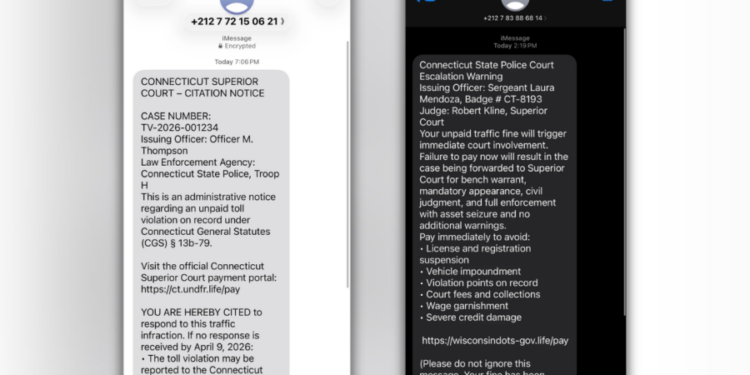 Connecticut State Police warn residents of threatening text scam
