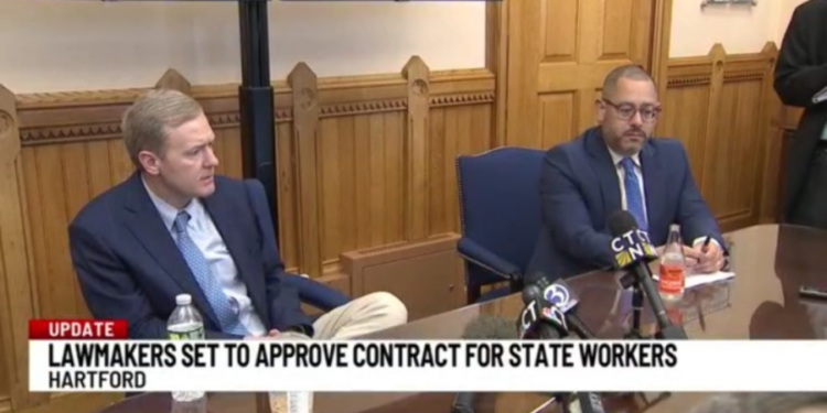 Connecticut state legislature approves employee union contract