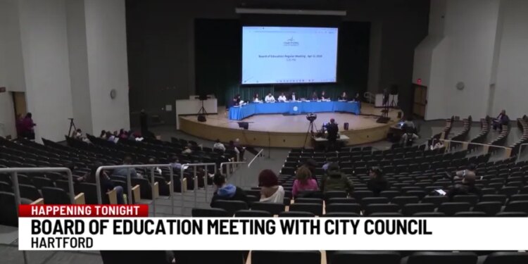 Hartford Board of Education presenting budget to City Council amid reported deficit