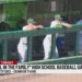 High school baseball game has family on all sides