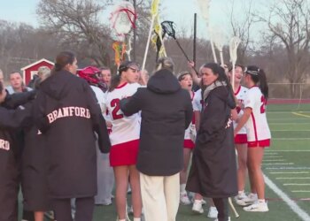 High school girls lacrosse: Branford fends off Newtown
