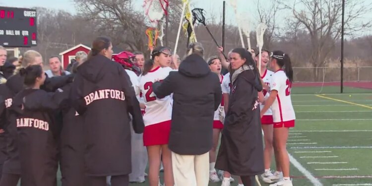 High school girls lacrosse: Branford fends off Newtown