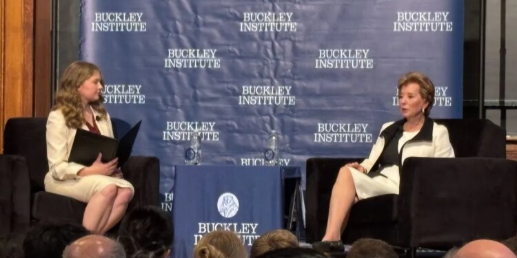 Education Secretary Linda McMahon speaks at Yale for first university visit in Connecticut