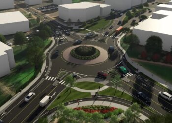 Manchester releases rendering of new roundabout proposed for downtown