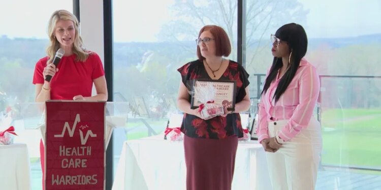 In Your Neighborhood: Kathryn Hauser emcees Healthcare Warrior Awards in Hamden
