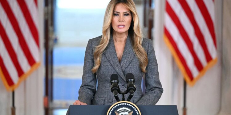 First lady Melania Trump denies Epstein ties in White House statement