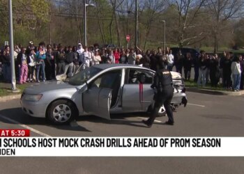 Mock crash drills run at Meriden high schools