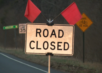 Portion of Route 1 closed after construction crew strikes gas line in Branford