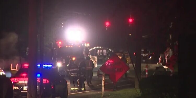 Shelter in place lifted after gas line hit during work on Meriden highway interchange