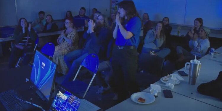 Southern Connecticut State hosts watch party for alum competing on Jeopardy!