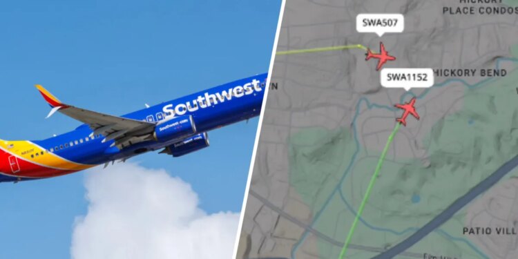 Alarms sound in cockpits as two Southwest planes nearly collide midair over Nashville