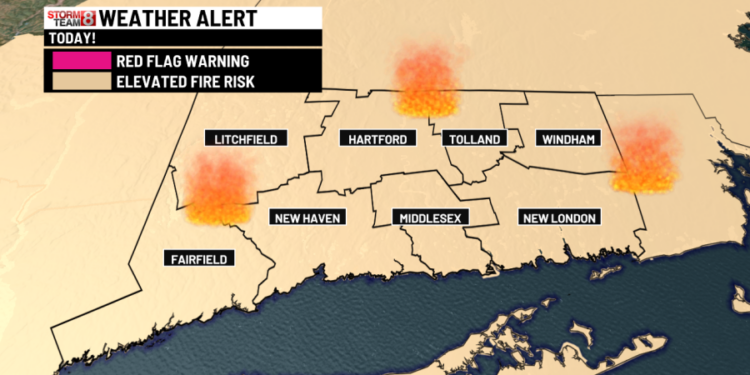 Sunny and seasonable with a breezy wind