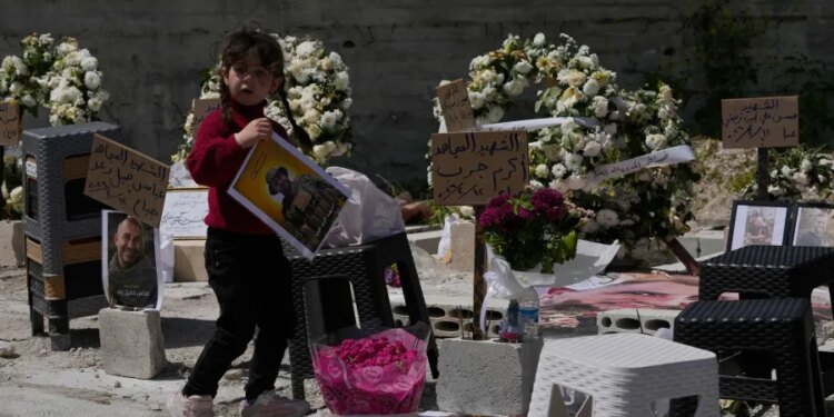 The Latest: A 10-day Lebanon ceasefire appears to hold as European leaders to meet over Strait