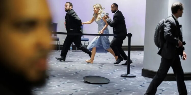 Conspiracy theories swirl around White House Correspondents' dinner attack