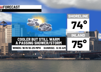 Your Friday & weekend forecast